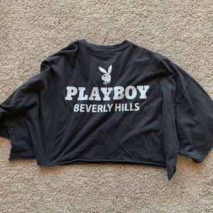 Playboy cropped tee
